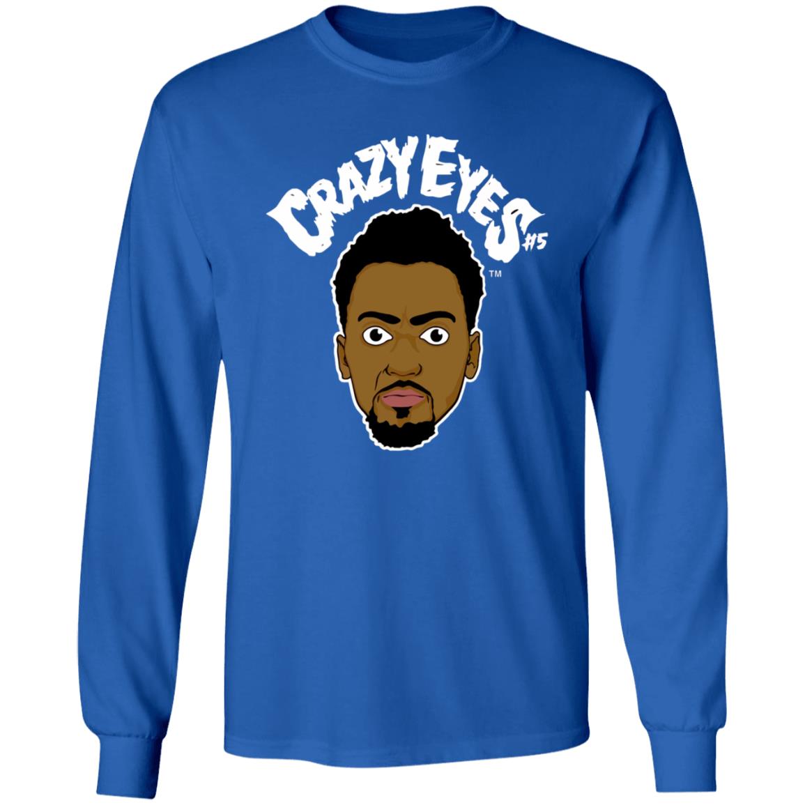 Bobby Portis Crazy Eyes t Shirt Bobby Portis Merch Crazy Eyes Shirt Portis Wearing A Crazy Eyes Shirt Hoodie Sweatshirt - Teechipus