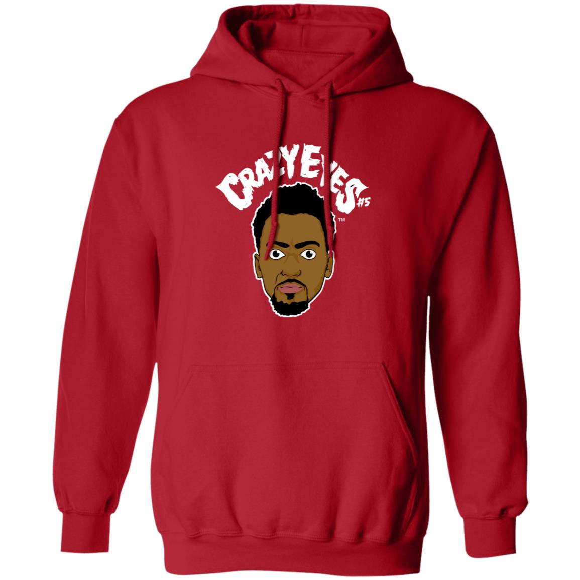 Bobby Portis Crazy Eyes t Shirt Bobby Portis Merch Crazy Eyes Shirt Portis Wearing A Crazy Eyes Shirt Hoodie Sweatshirt - Teechipus