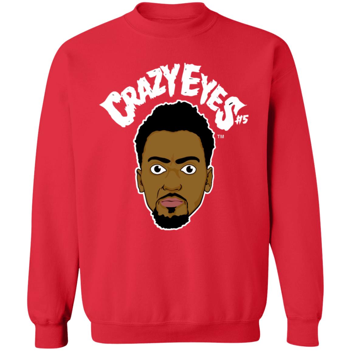 Bobby Portis Crazy Eyes t Shirt Bobby Portis Merch Crazy Eyes Shirt Portis Wearing A Crazy Eyes Shirt Hoodie Sweatshirt - Teechipus