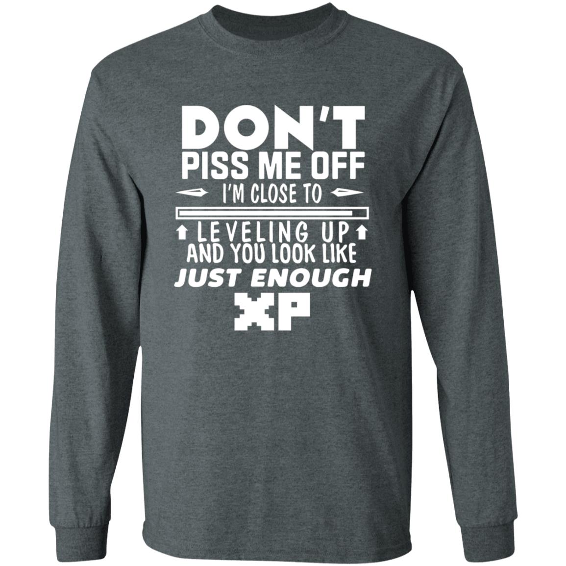 Don't Piss Me Off Shirt Delaney H Don't Pis Me Off I'm Close To Leveling Up Shirt Hoodie Sweatshirt - Teechipus