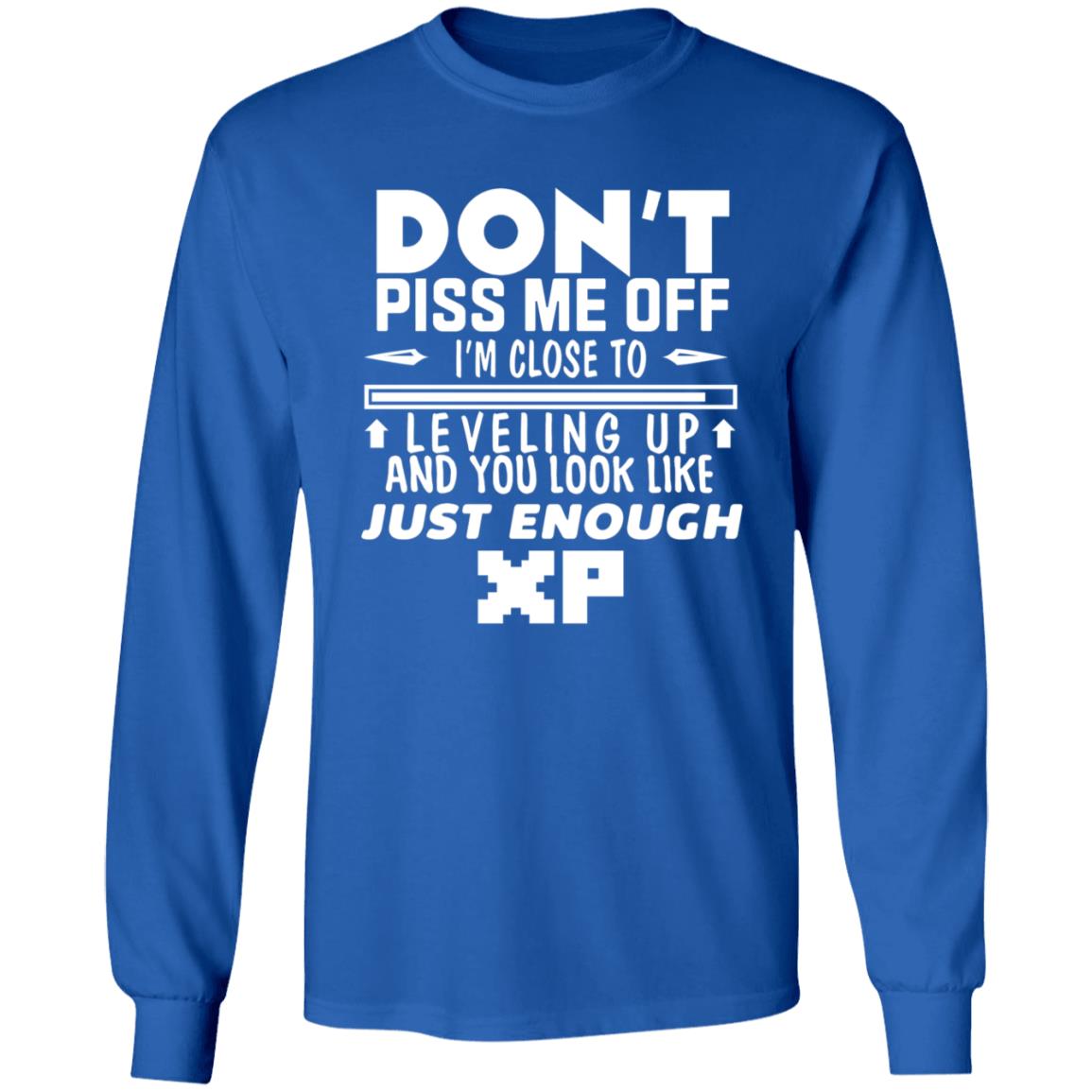 Don't Piss Me Off Shirt Delaney H Don't Pis Me Off I'm Close To Leveling Up Shirt Hoodie Sweatshirt - Teechipus