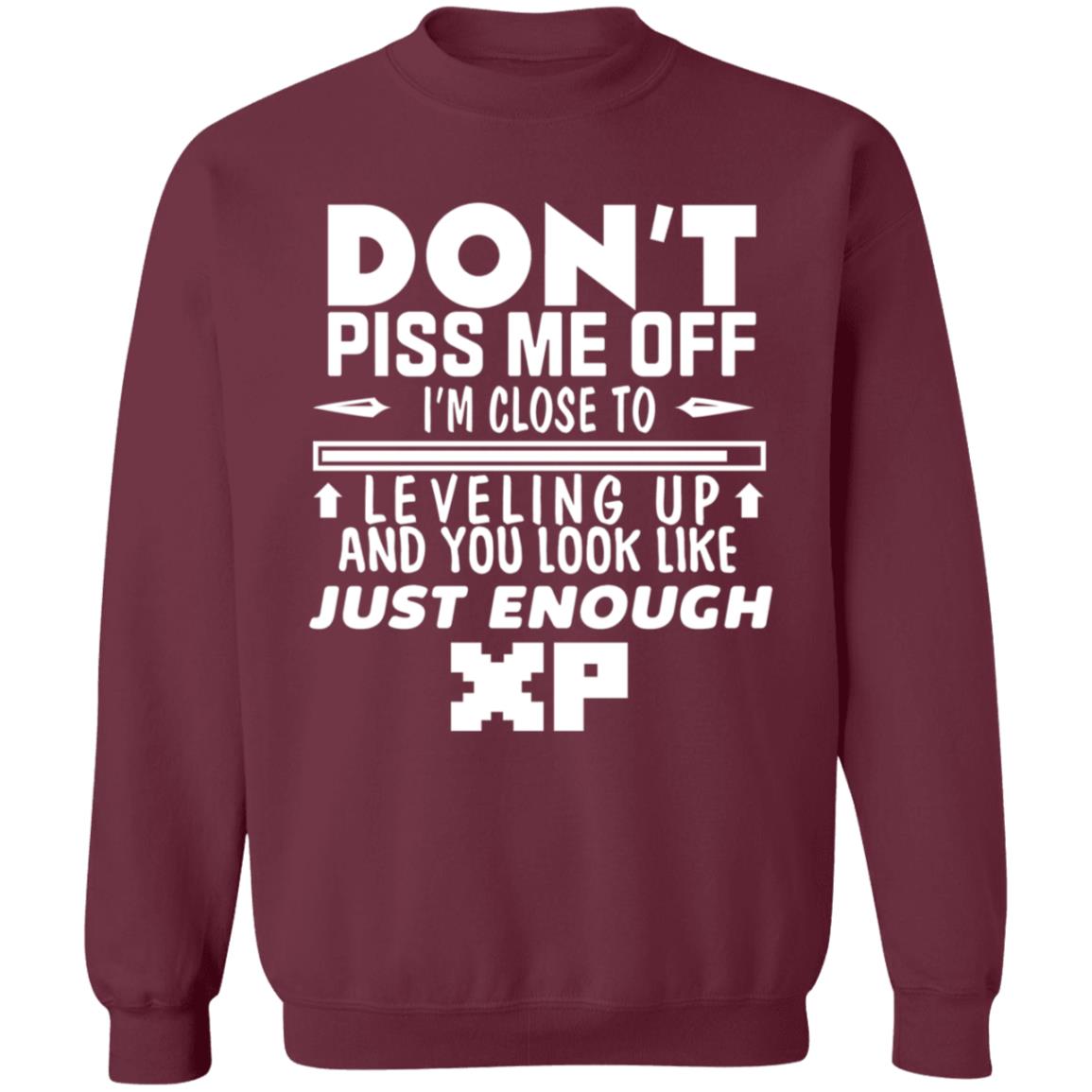 Don't Piss Me Off Shirt Delaney H Don't Pis Me Off I'm Close To Leveling Up Shirt Hoodie Sweatshirt - Teechipus