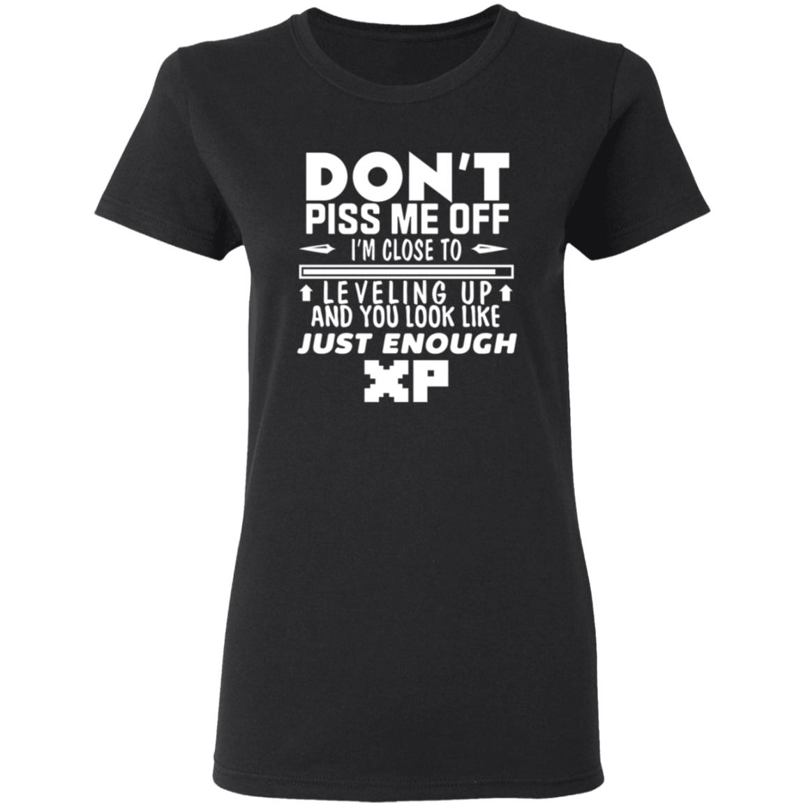 Don't Piss Me Off Shirt Delaney H Don't Pis Me Off I'm Close To Leveling Up Shirt Hoodie Sweatshirt - Teechipus
