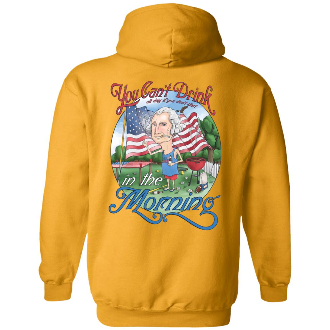 Barstool Can't Drink All Day George Washington Shirt Hoodie Sweatshirt - Teechipus