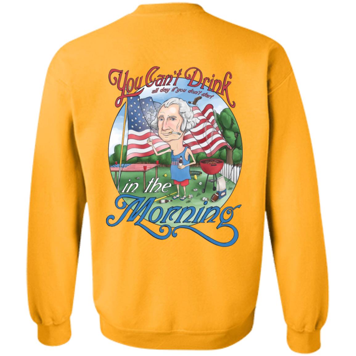 Barstool Can't Drink All Day George Washington Shirt Hoodie Sweatshirt - Teechipus