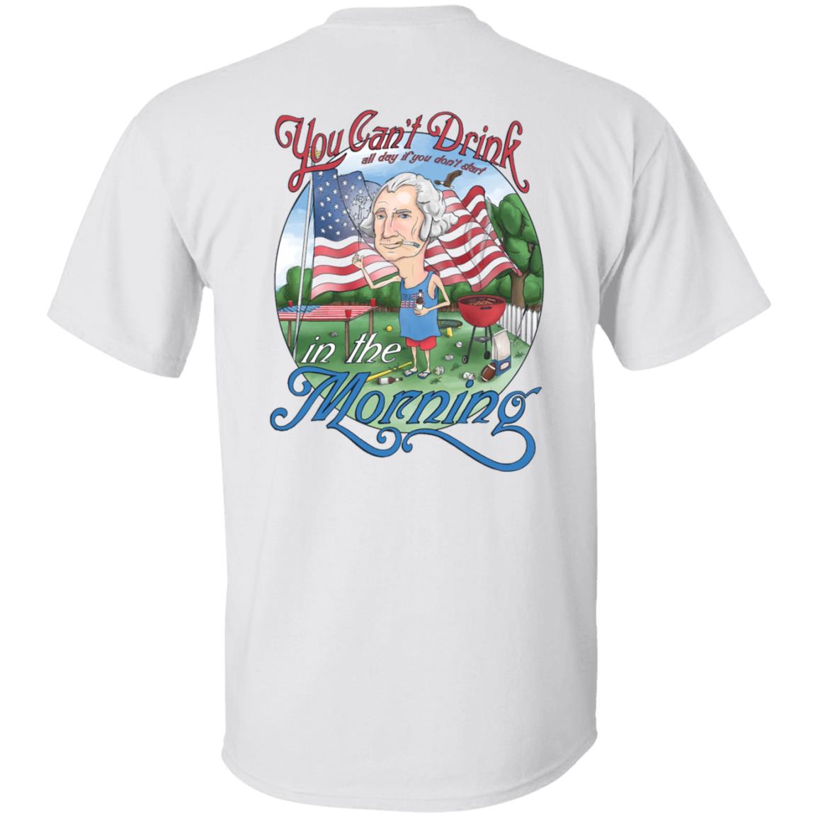 Barstool Can't Drink All Day George Washington Shirt Hoodie Sweatshirt - Teechipus