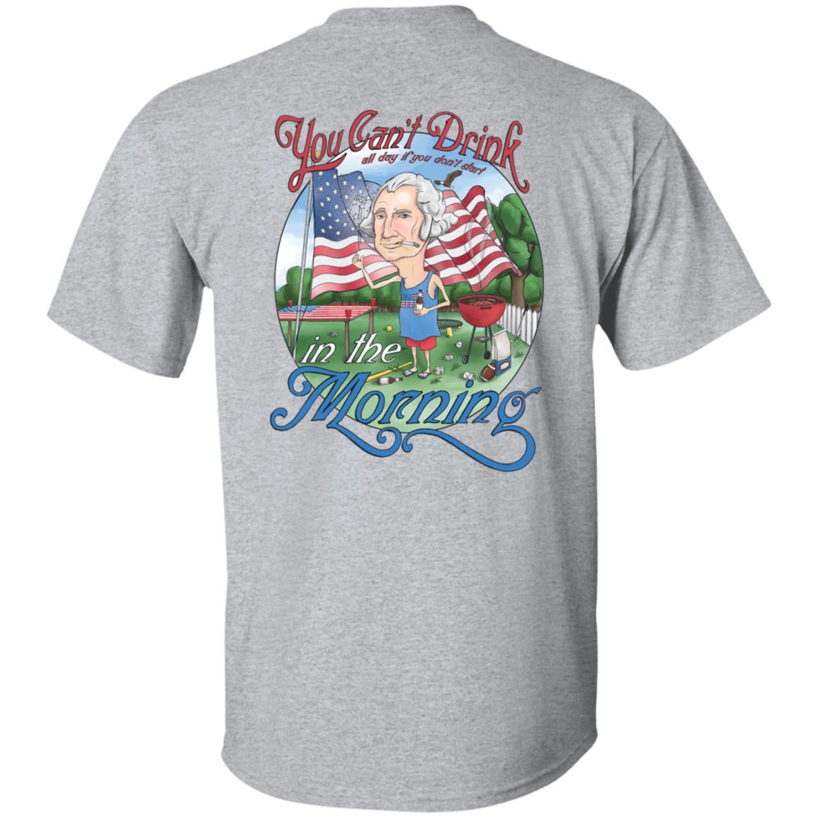 Barstool Can't Drink All Day George Washington Shirt Hoodie Sweatshirt - Teechipus