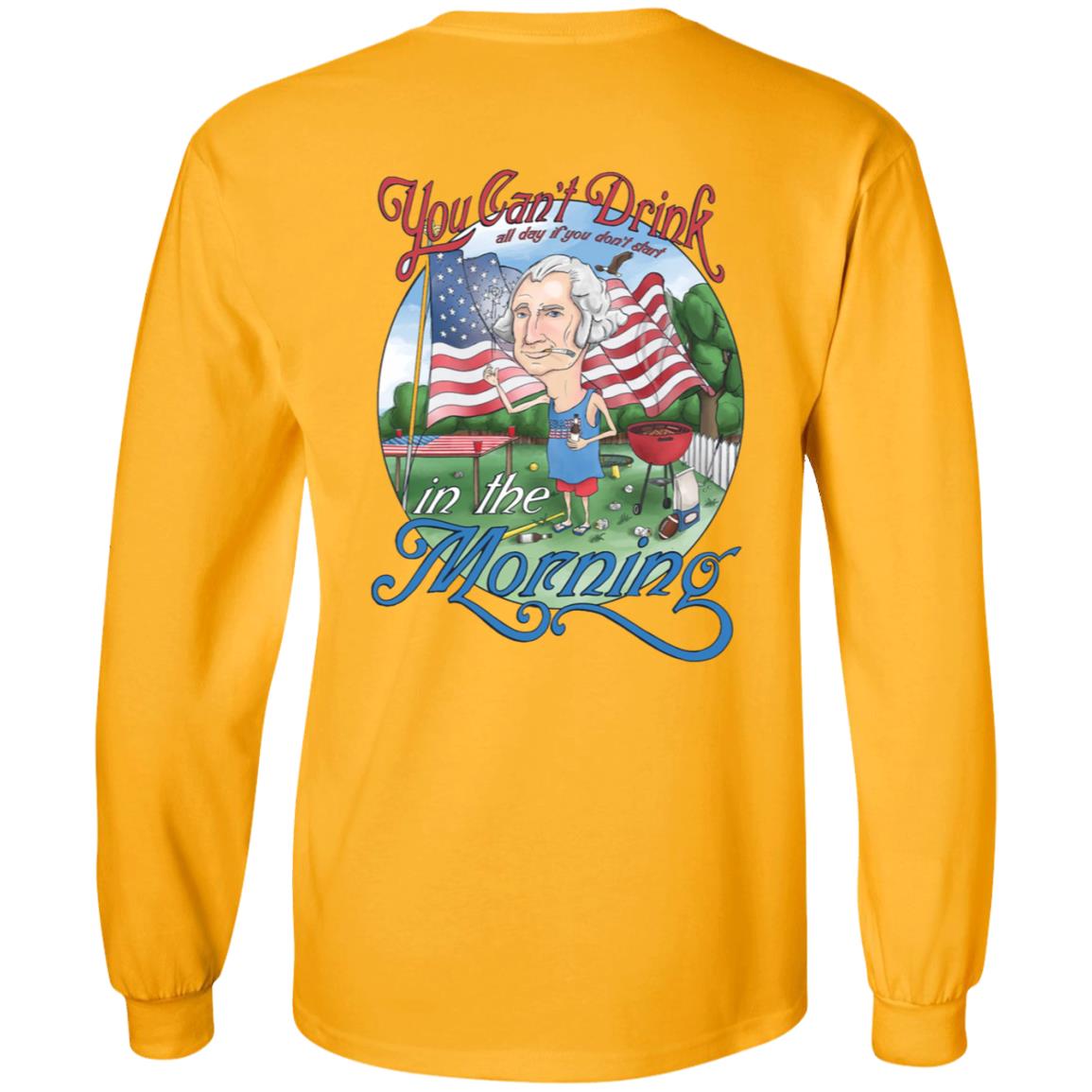 Barstool Can't Drink All Day George Washington Shirt Hoodie Sweatshirt - Teechipus