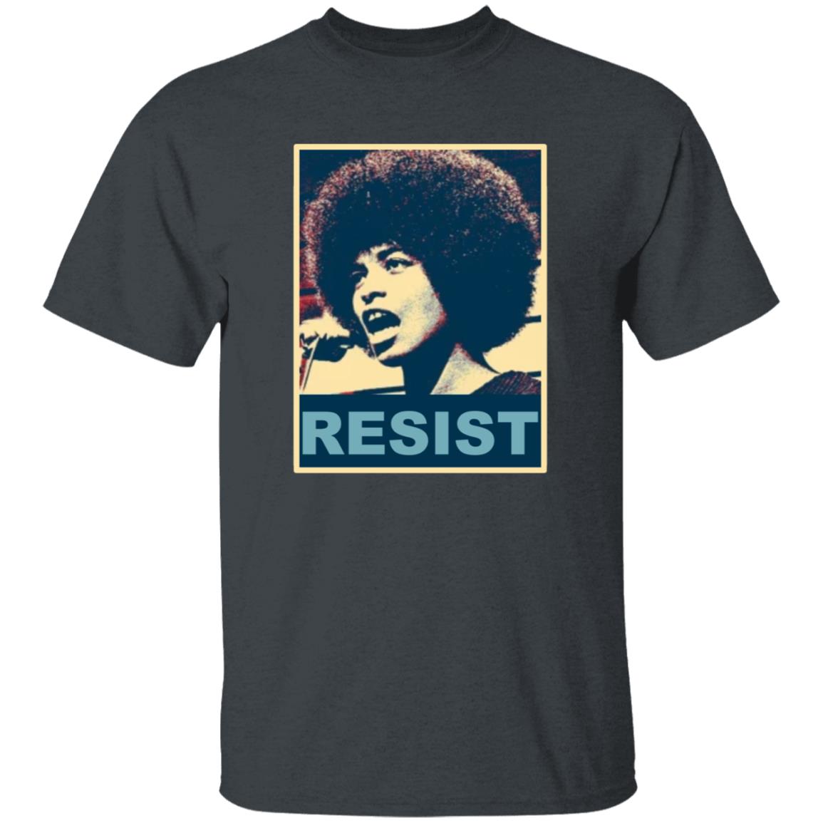 Angela Davis Resist Shirt Maria Taylor Angela Resist T-Shirt Hoodie Sweatshirt - Teechipus