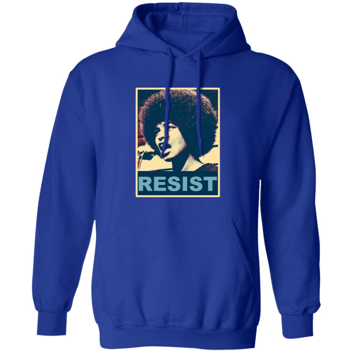 Angela Davis Resist Shirt Maria Taylor Angela Resist T-Shirt Hoodie Sweatshirt - Teechipus