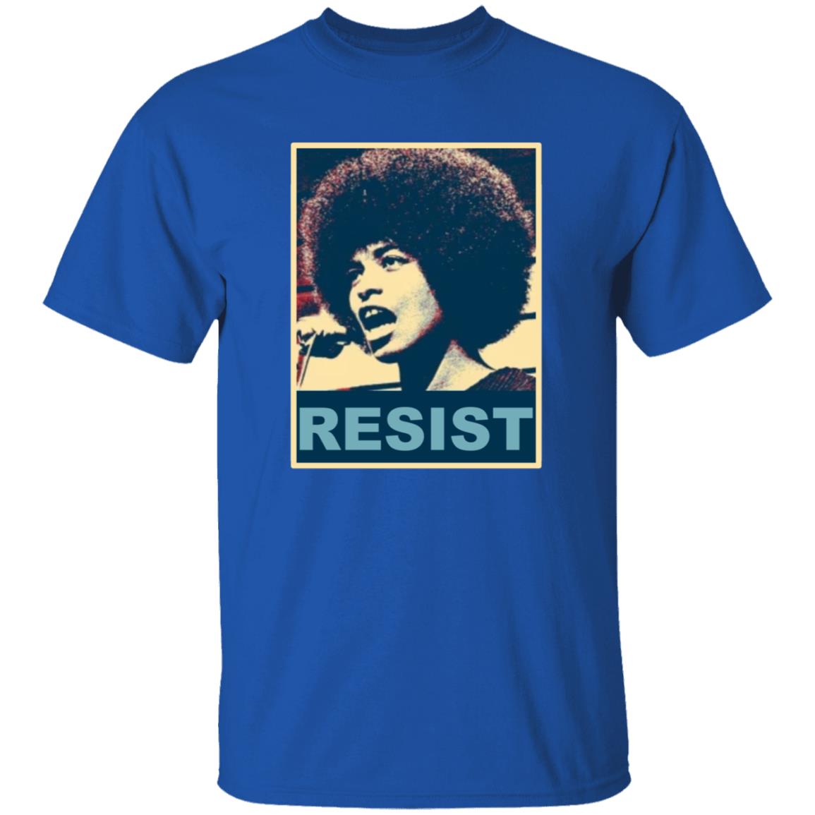 Angela Davis Resist Shirt Maria Taylor Angela Resist T-Shirt Hoodie Sweatshirt - Teechipus