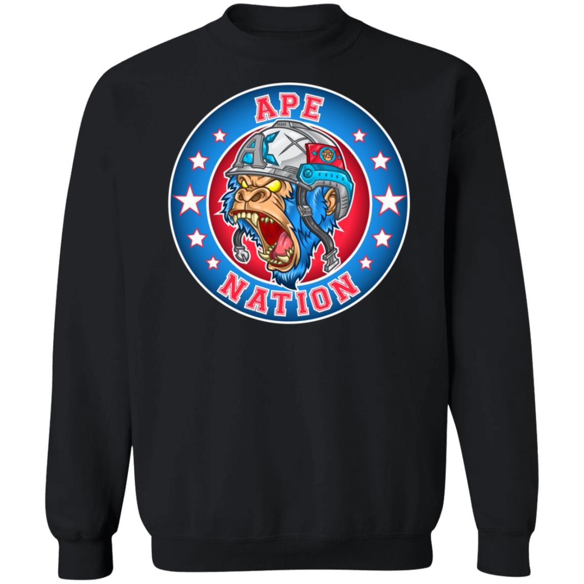 Ape Nation Logo Shirt Amc-Moon-Party Merch Ape Nation Shirt Hoodie Sweatshirt - Teechipus