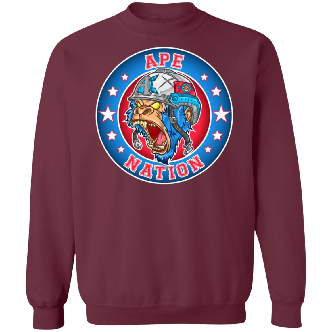 Ape Nation Logo Shirt Amc-Moon-Party Merch Ape Nation Shirt Hoodie Sweatshirt - Teechipus