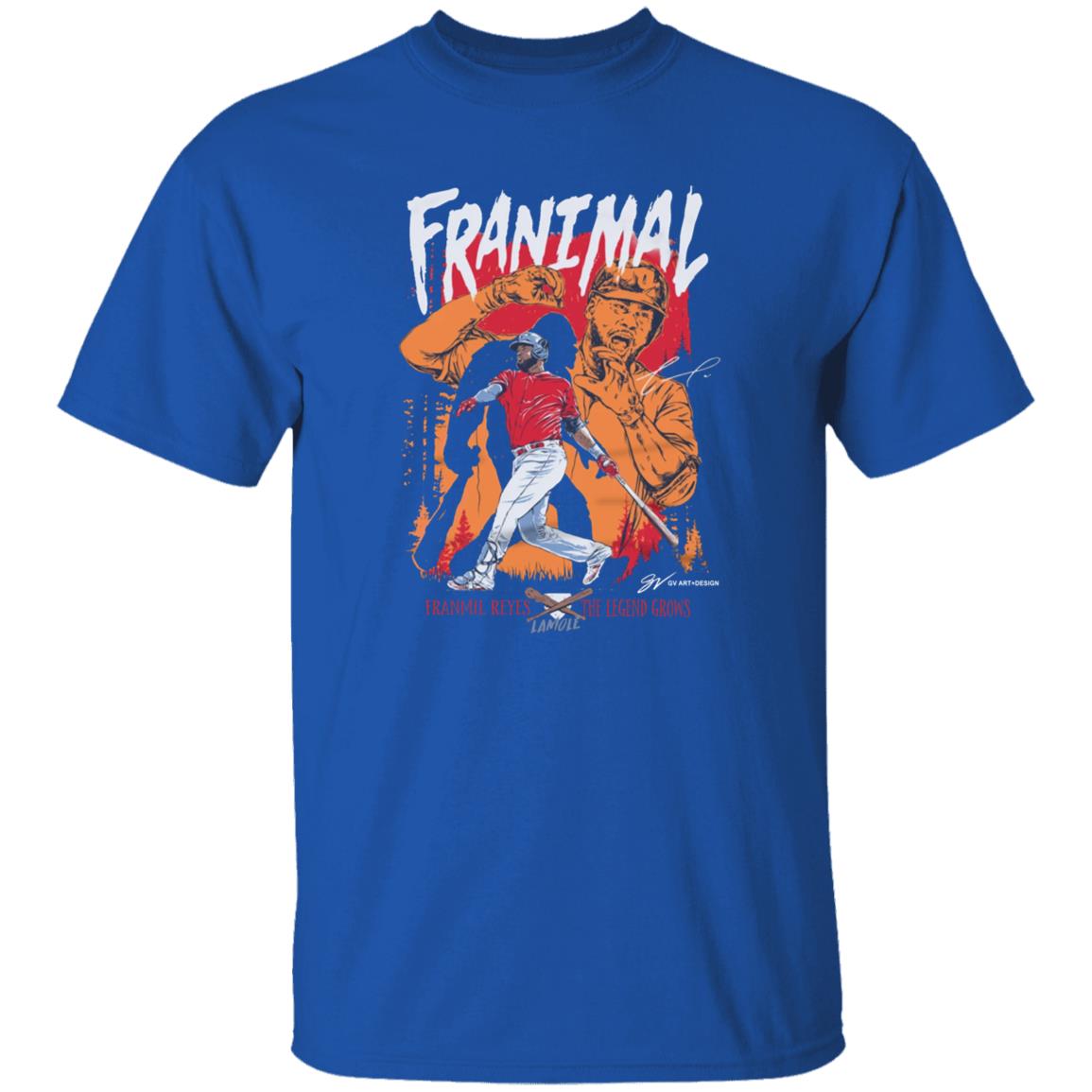 Franmil Reyes Franimal T Shirt Gvartwork Merch Cleveland Franmil Reyes Franimal Shirt Hoodie Sweatshirt - Teechipus