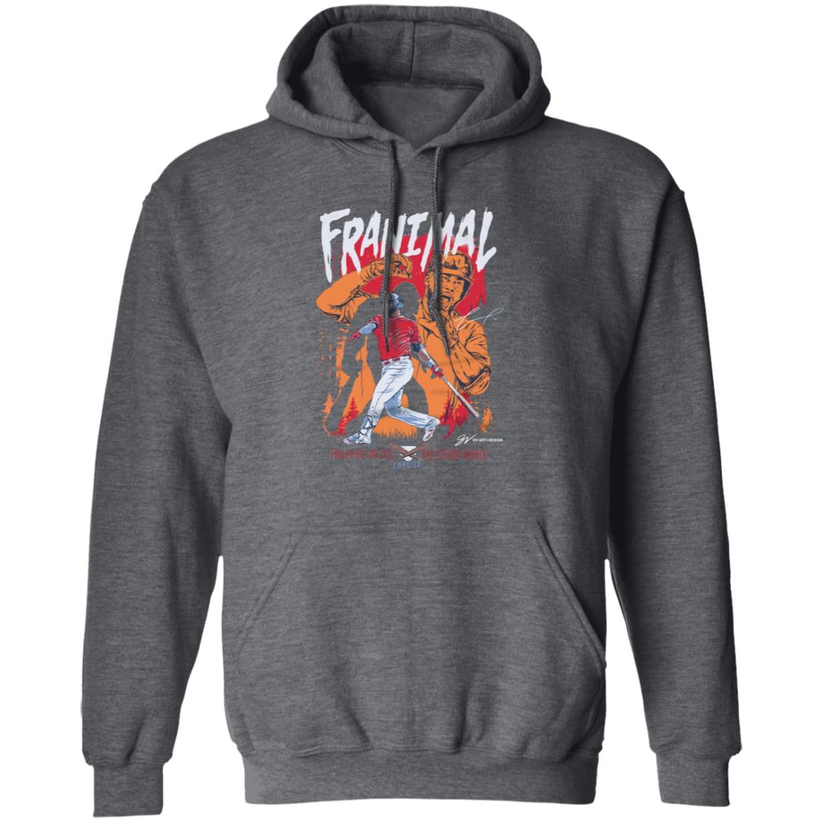 Franmil Reyes Franimal T Shirt Gvartwork Merch Cleveland Franmil Reyes Franimal Shirt Hoodie Sweatshirt - Teechipus