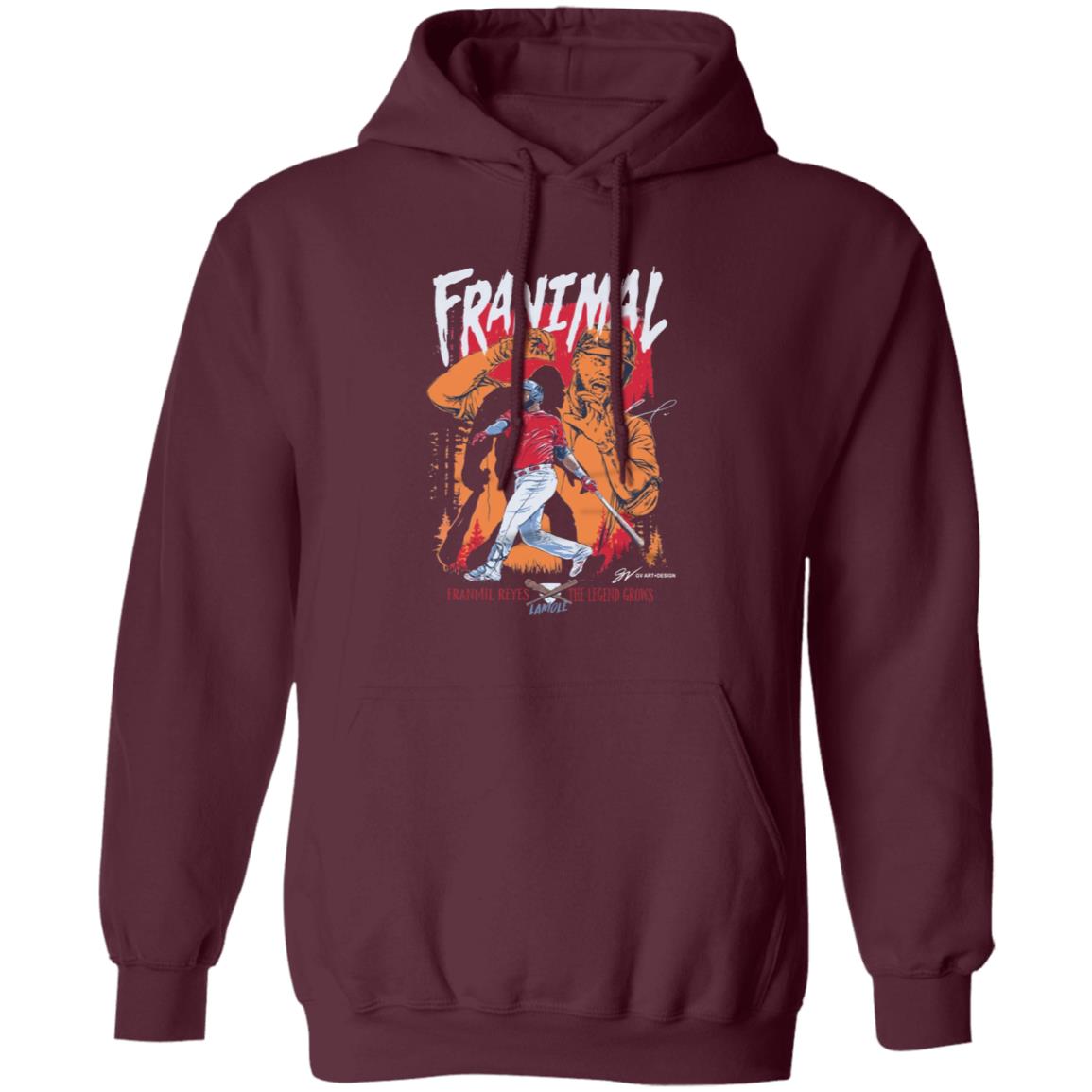 Franmil Reyes Franimal T Shirt Gvartwork Merch Cleveland Franmil Reyes Franimal Shirt Hoodie Sweatshirt - Teechipus