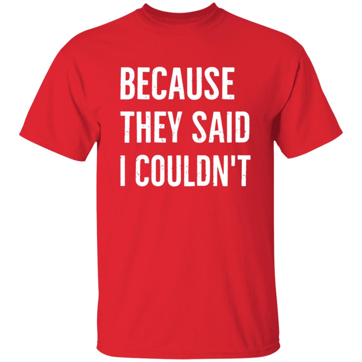 Because They Said I Couldn't Shirt Brandon Brooks Because They Said I Couldn't Shirt Hoodie Sweatshirt - Teechipus