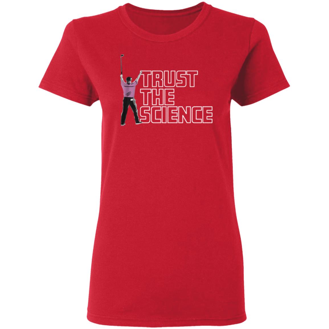 Bryson Dechambeau Shirt Gold Bryson Dechambeau Trust The Science Shirt Hoodie Sweatshirt - Teechipus