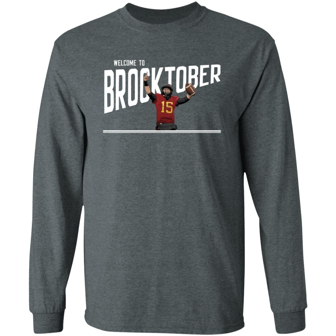 Welcome To Brocktober Shirt Cyclone Fanatic Welcome To Brocktober Shirt Hoodie Sweatshirt - Teechipus