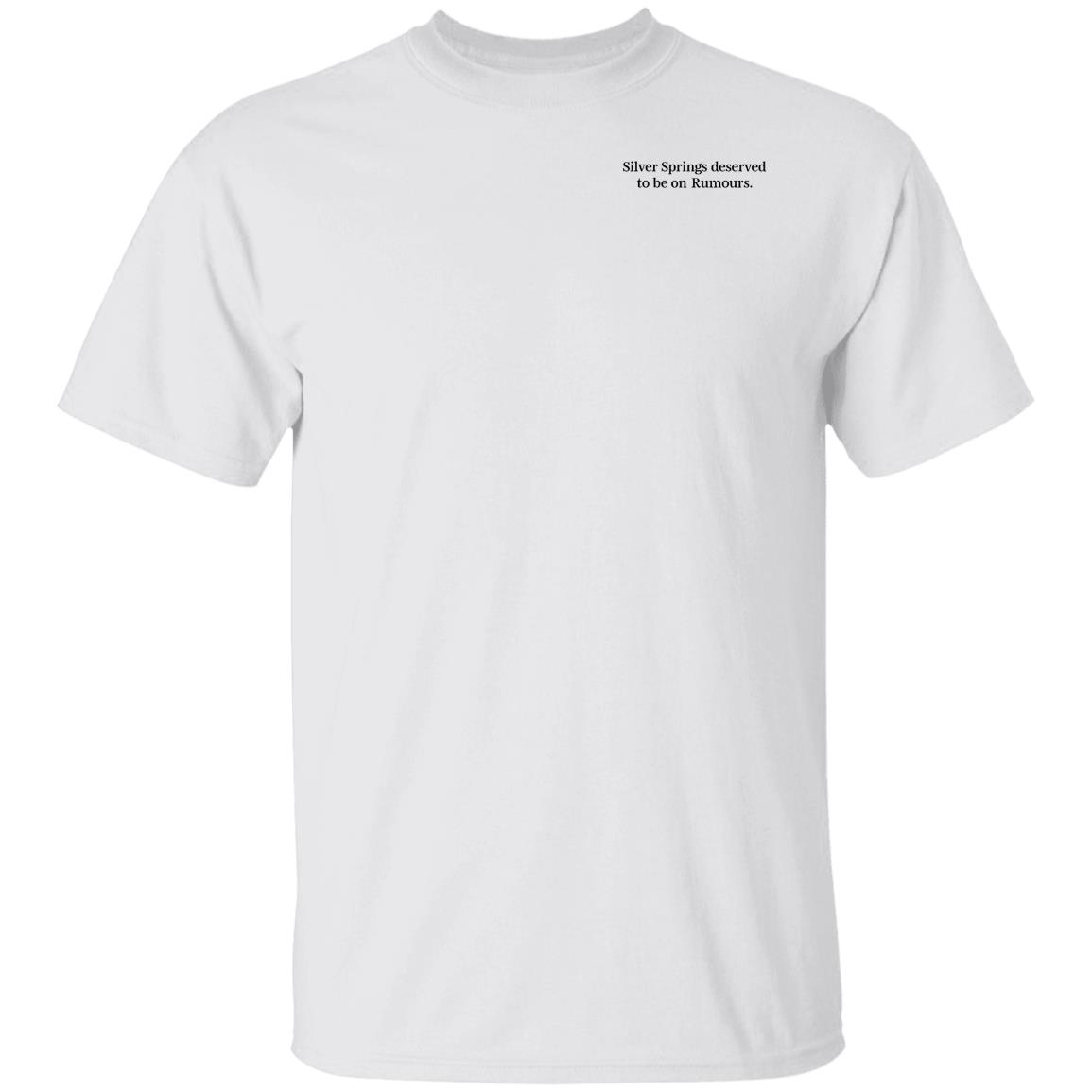 Silver Springs Deserved To Be On Rumours Shirt 1Followernodad Merch By Sophia Benoit Shirt Hoodie Sweatshirt - Teechipus