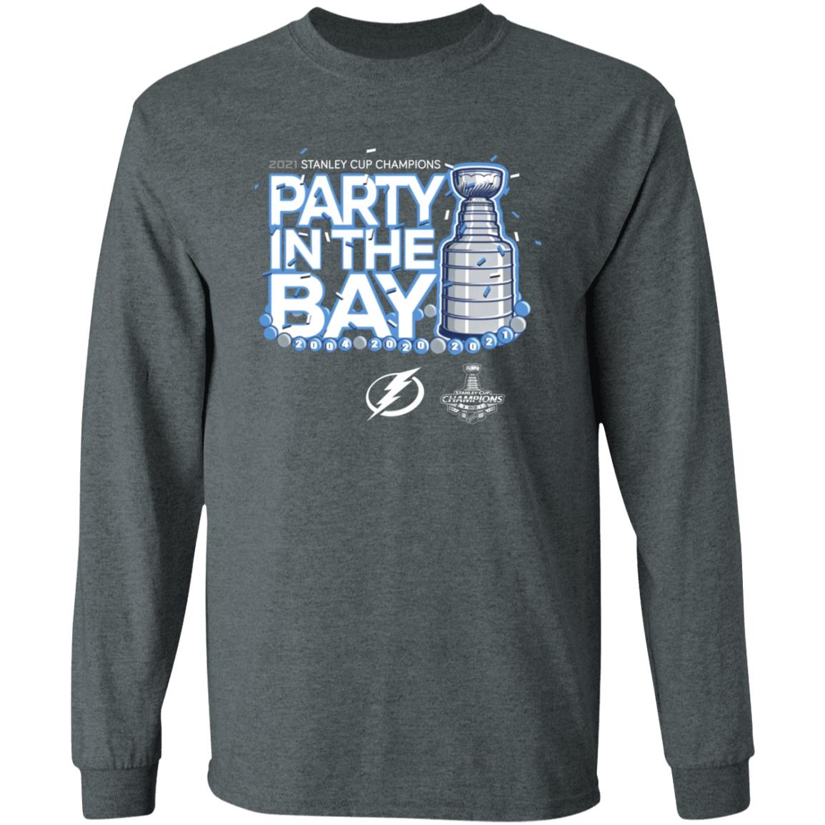 Party In The Bay 2021 Champions Shirt Steven Stamkos Ellieshirts Shop Party In The Bay Shirt Hoodie Sweatshirt - Teechipus
