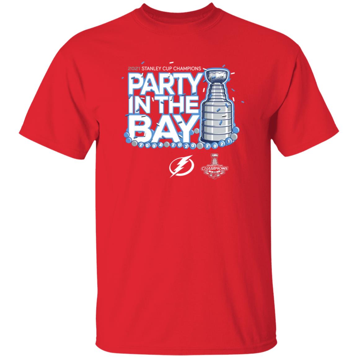 Party In The Bay 2021 Champions Shirt Steven Stamkos Ellieshirts Shop Party In The Bay Shirt Hoodie Sweatshirt - Teechipus