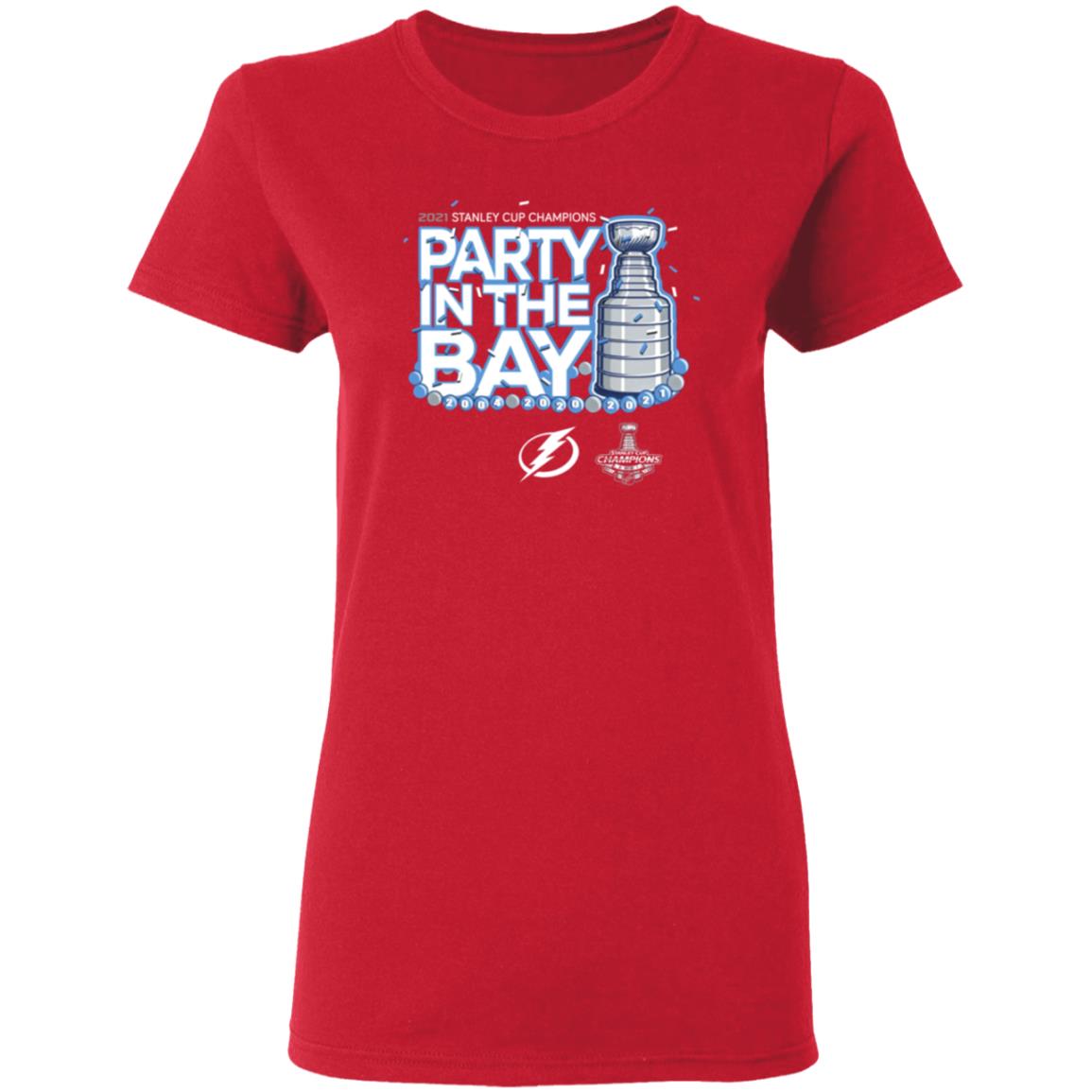 Party In The Bay 2021 Champions Shirt Steven Stamkos Ellieshirts Shop Party In The Bay Shirt Hoodie Sweatshirt - Teechipus