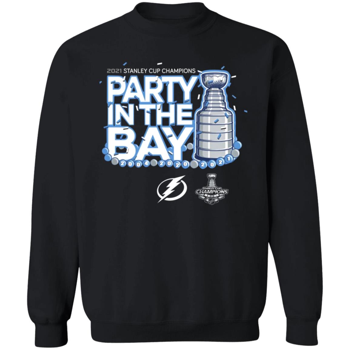 Party In The Bay 2021 Champions Shirt Steven Stamkos Ellieshirts Shop Party In The Bay Shirt Hoodie Sweatshirt - Teechipus