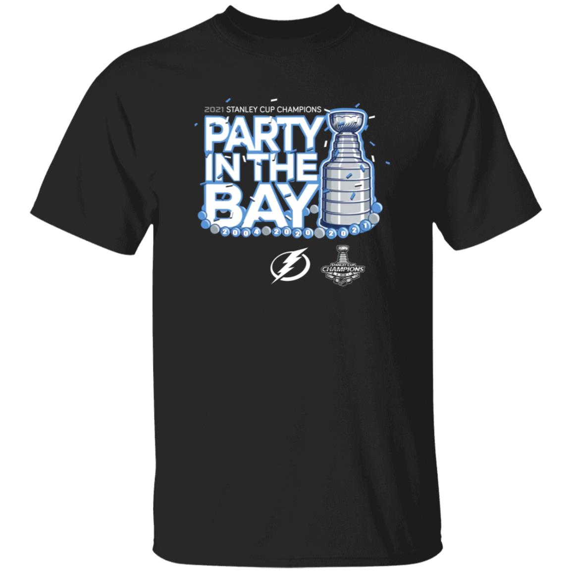 Party In The Bay 2021 Champions Shirt Steven Stamkos Ellieshirts Shop Party In The Bay Shirt Hoodie Sweatshirt - Teechipus