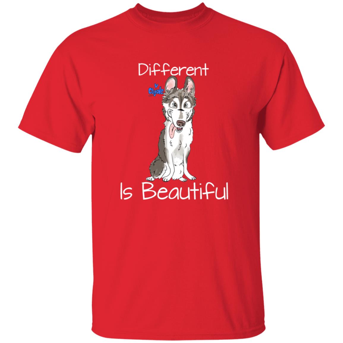 Different Is Beautiful Shirt Live Life Clydewaze Merch Clyde Different Is Beautiful Shirt Clyde The Super Husky Shirt Hoodie Sweatshirt - Teechipus