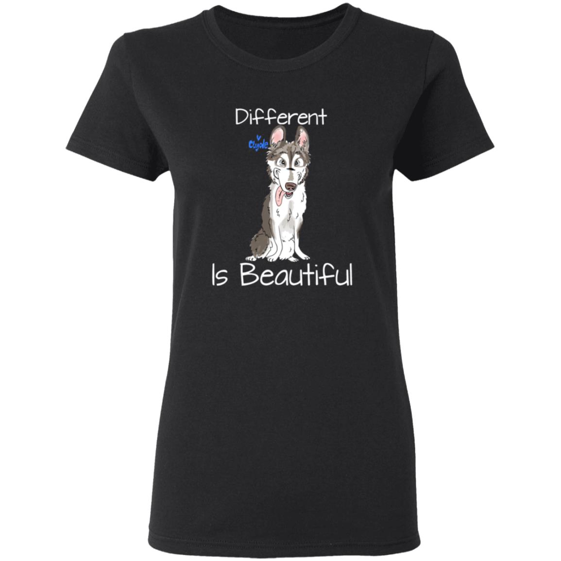 Different Is Beautiful Shirt Live Life Clydewaze Merch Clyde Different Is Beautiful Shirt Clyde The Super Husky Shirt Hoodie Sweatshirt - Teechipus