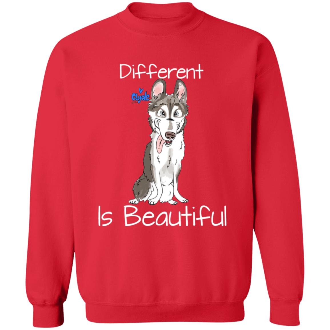 Different Is Beautiful Shirt Live Life Clydewaze Merch Clyde Different Is Beautiful Shirt Clyde The Super Husky Shirt Hoodie Sweatshirt - Teechipus