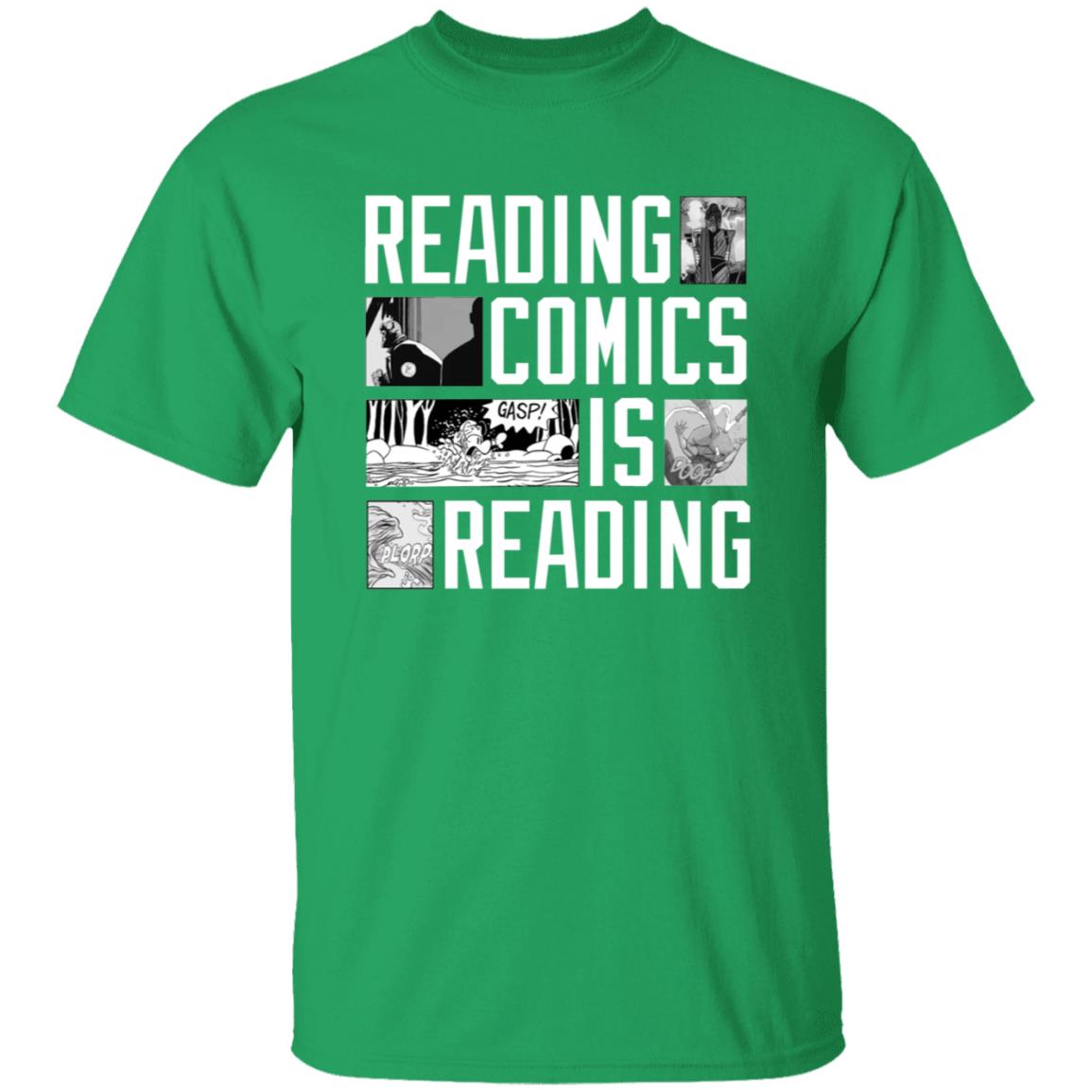 Reading Comics Is Reading Shirt Hoodie Sweatshirt - Teechipus