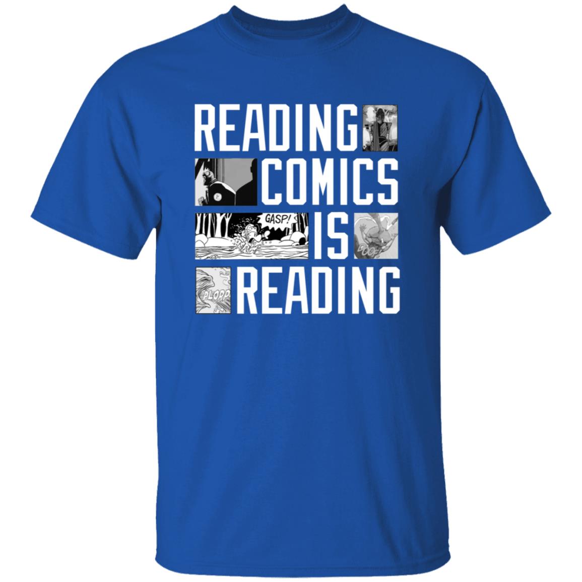 Reading Comics Is Reading Shirt Hoodie Sweatshirt - Teechipus