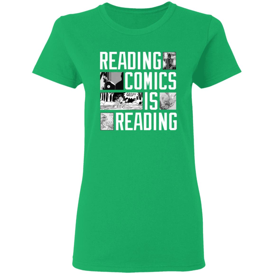 Reading Comics Is Reading Shirt Hoodie Sweatshirt - Teechipus