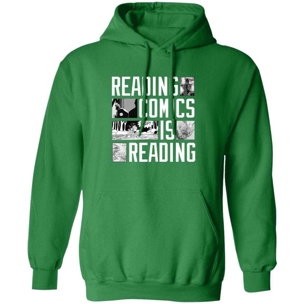 Reading Comics Is Reading Shirt Hoodie Sweatshirt - Teechipus