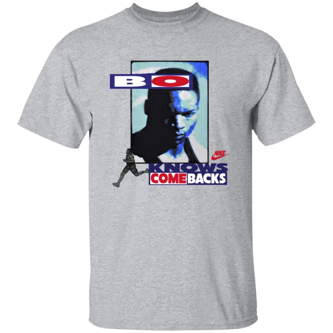 Bo Jackson Bo Knows Comeback Shirt Saquon Barkley Bo Jackson Shirt Hoodie Sweatshirt - Teechipus