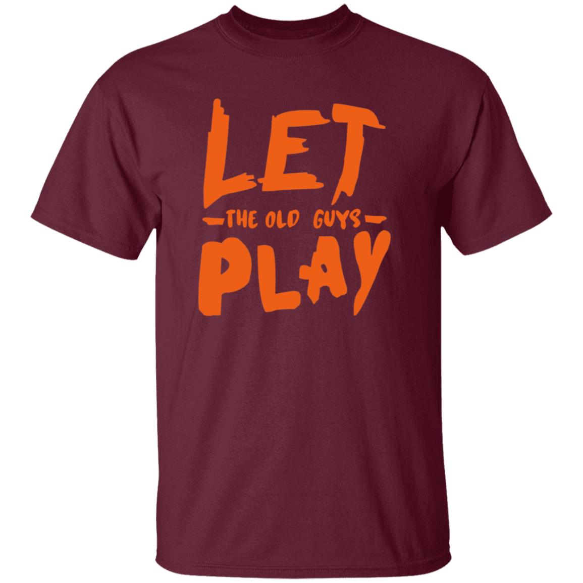 Let The Old Guy Play Shirt Evan Longoria Printed Up These Shirts For The Old Guys On The Team Brandon Crawford Let The Old Guy Play Shirt - Teechipus