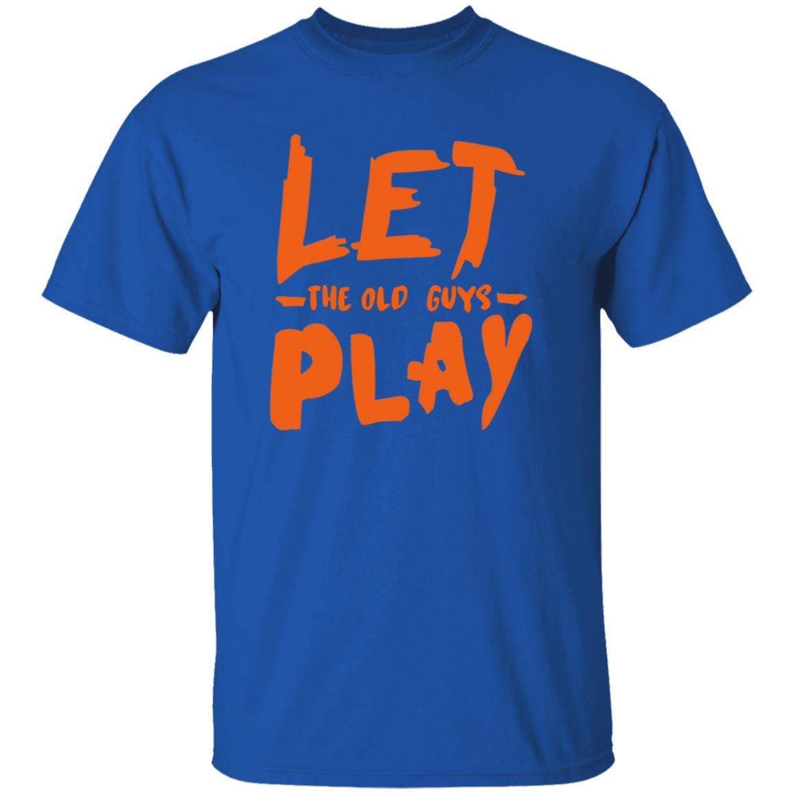 Let The Old Guy Play Shirt Evan Longoria Printed Up These Shirts For The Old Guys On The Team Brandon Crawford Let The Old Guy Play Shirt - Teechipus