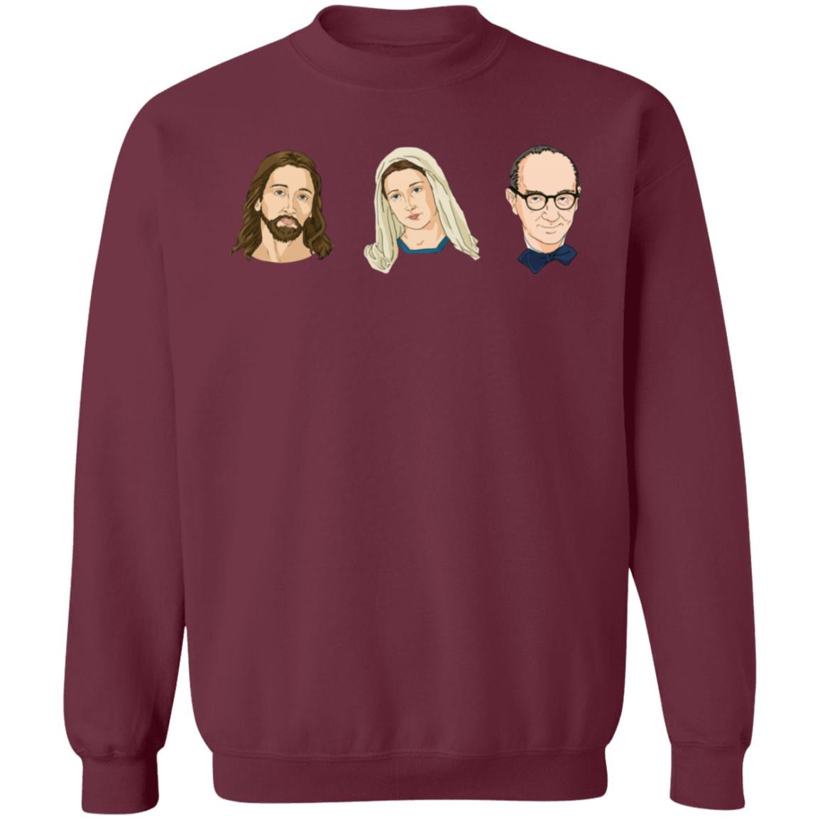 Jesus  Mary  Joseph Shirts Secret East Big Cartel Merch Jesus  Mary And Joseph Shirts Hoodie Sweatshirt - Teechipus