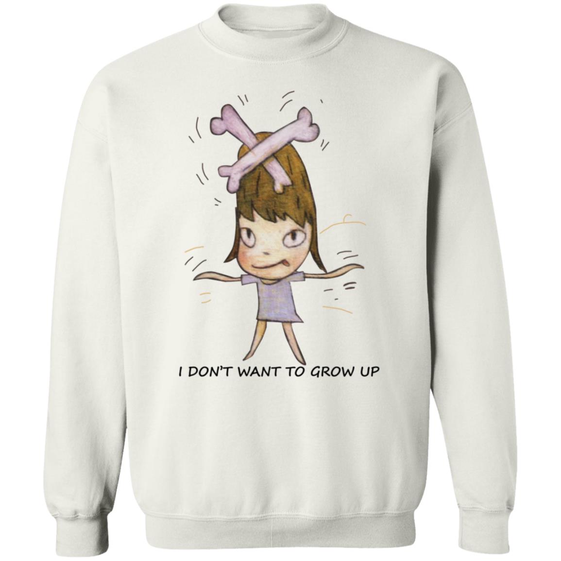 Yoshitomo Nara I Don't Want To Grow Up Youth T-Shirt Lacma Shirt Lacma Store Lacma Yoshitomo Nara Shirt Hoodie Sweatshirt - Teechipus