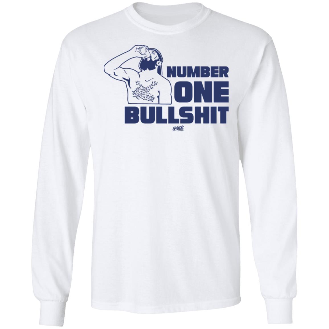 Number 1 Bullshit Shirt Smack Apparel Merch Number 1 Bullshit Shirt Hoodie Sweatshirt - Teechipus