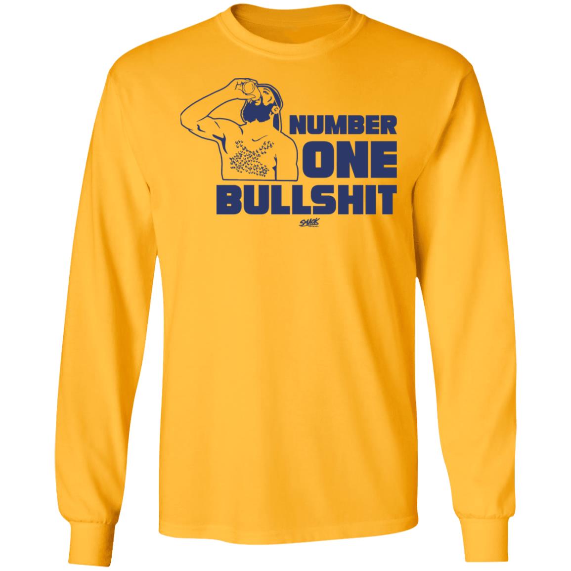 Number 1 Bullshit Shirt Smack Apparel Merch Number 1 Bullshit Shirt Hoodie Sweatshirt - Teechipus