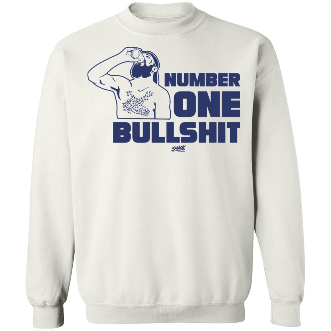 Number 1 Bullshit Shirt Smack Apparel Merch Number 1 Bullshit Shirt Hoodie Sweatshirt - Teechipus