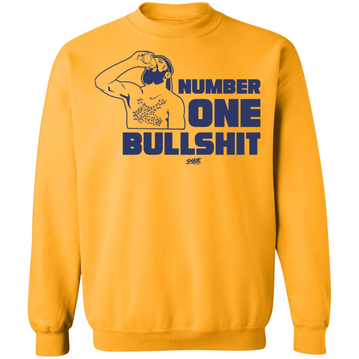 Number 1 Bullshit Shirt Smack Apparel Merch Number 1 Bullshit Shirt Hoodie Sweatshirt - Teechipus