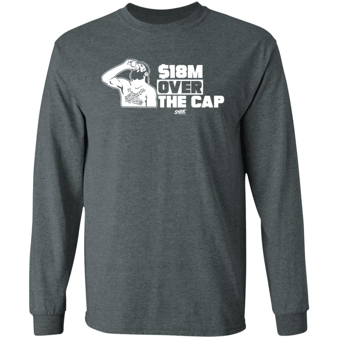 Nikita Kucherov $18M Over The Cap Shirt Smack Apparel $18M  Million  Over The Cap Shirt Hoodie Sweatshirt - Teechipus