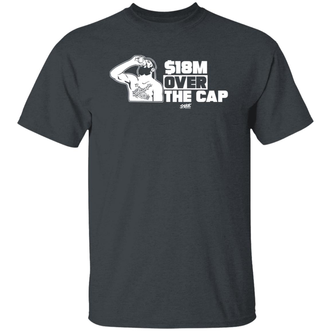 Nikita Kucherov $18M Over The Cap Shirt Smack Apparel $18M  Million  Over The Cap Shirt Hoodie Sweatshirt - Teechipus
