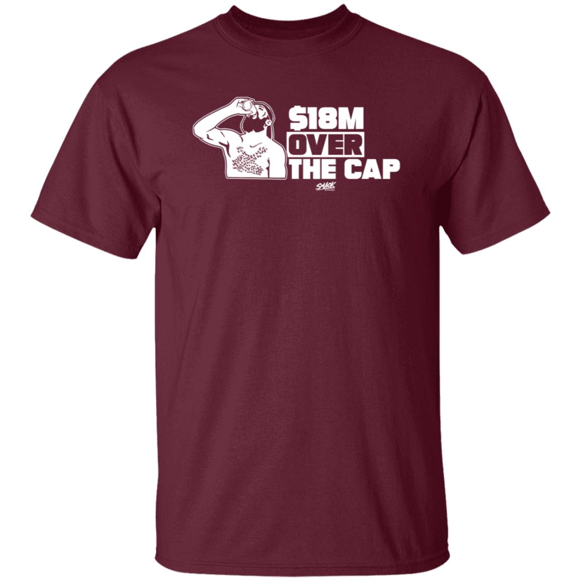 Nikita Kucherov $18M Over The Cap Shirt Smack Apparel $18M  Million  Over The Cap Shirt Hoodie Sweatshirt - Teechipus