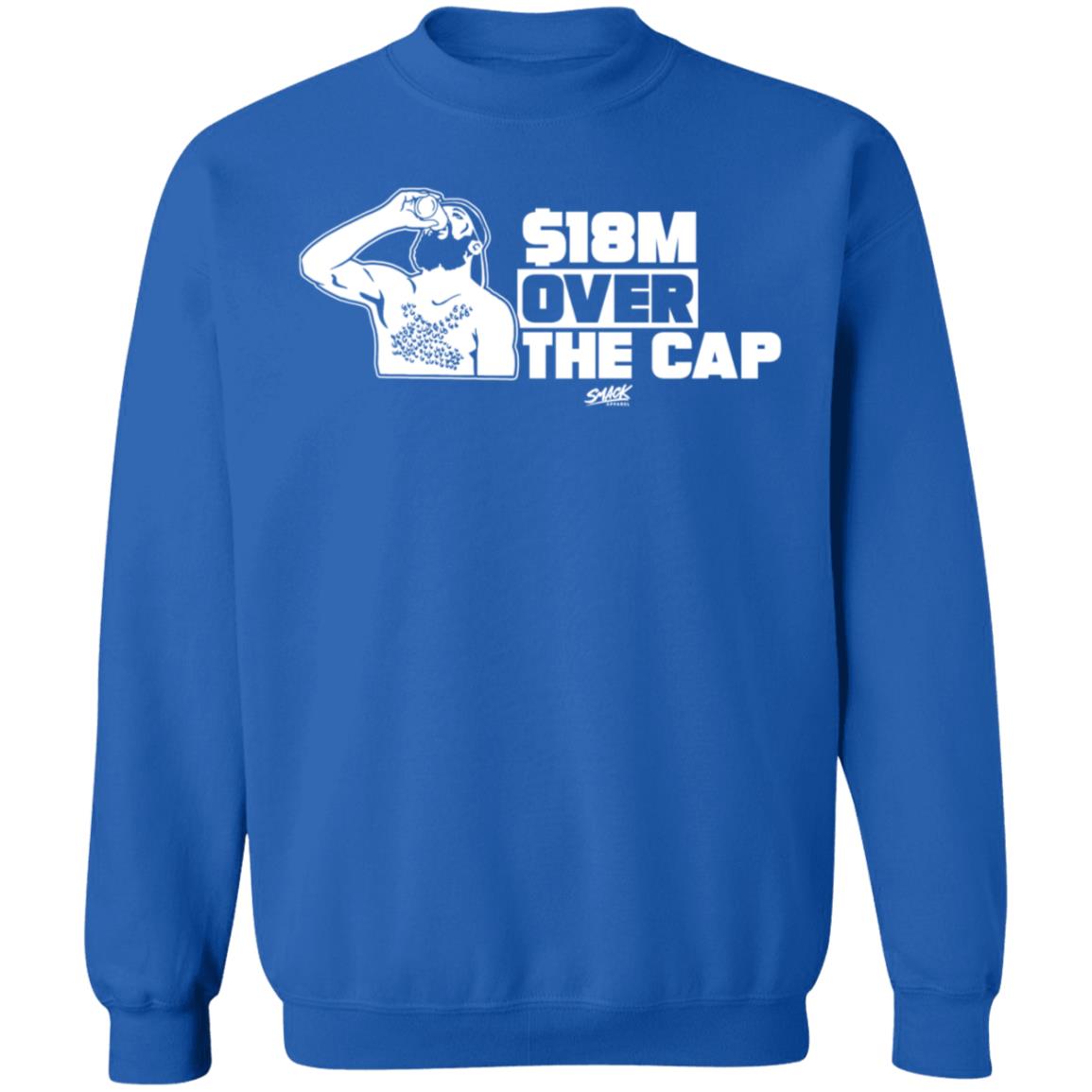 Nikita Kucherov $18M Over The Cap Shirt Smack Apparel $18M  Million  Over The Cap Shirt Hoodie Sweatshirt - Teechipus
