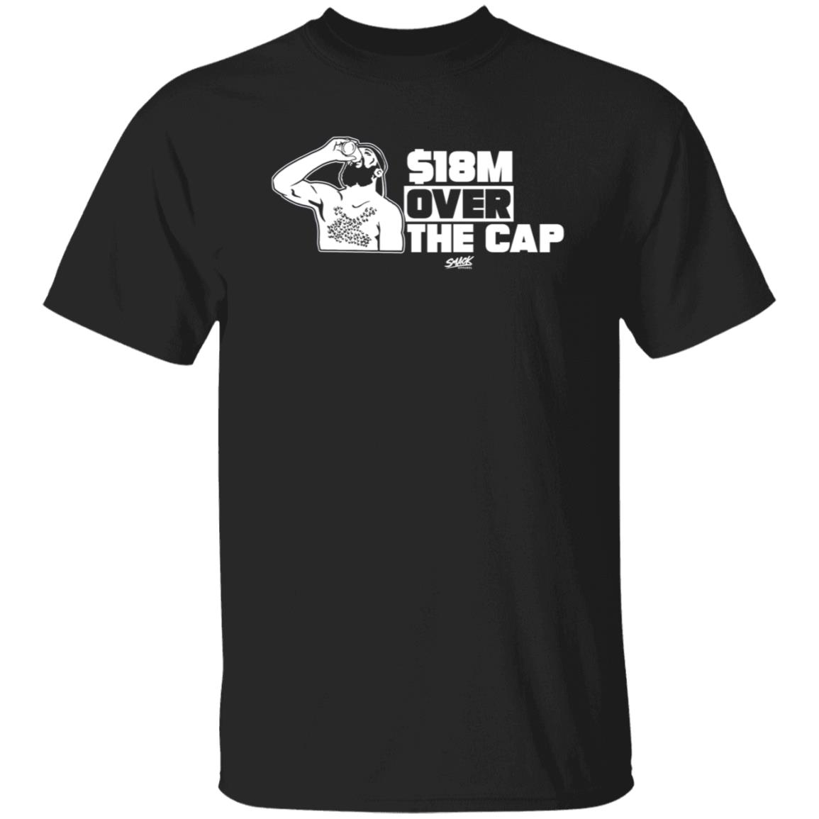 Nikita Kucherov $18M Over The Cap Shirt Smack Apparel $18M  Million  Over The Cap Shirt Hoodie Sweatshirt - Teechipus